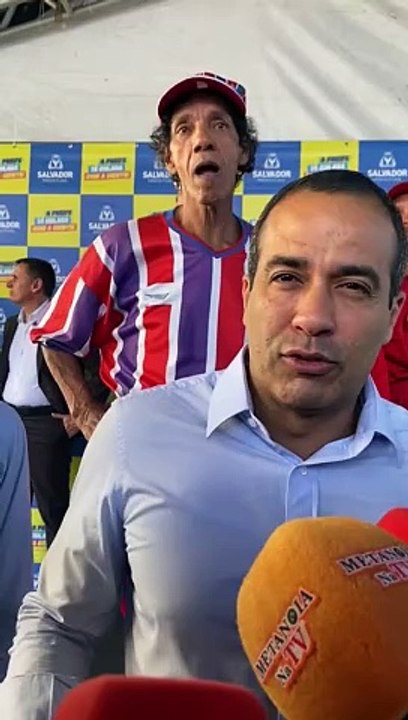 "Discurso superficial muitos têm; quero ver se especializar para resolver os problemas”, afirma Bruno Reis sobre transporte público de Salvador