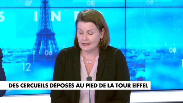 Cercueils déposés au pied de la tour Eiffel : les trois suspects disent avoir été payés pour l'action, un quatrième homme recherché