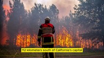 Firefighters Battle Massive Blaze Near Tracy! News Today | USA