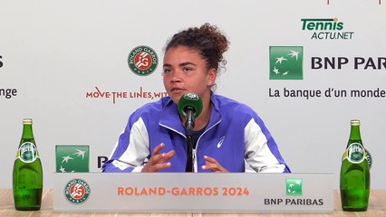 Tennis - Roland-Garros 2024 - Jasmine Paolini : "I think I'm fast because of Ghana (smiling)"