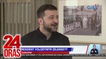 24 Oras Part 3: One-on-one interview kay Ukrainian Pres. Zelenskyy; exotic foodtrip na Tamilok; Sparkle stars na proud graduates, atbp.