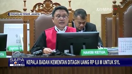 Pejabat Kementan, Dedi Nursyamsi Ngaku Ditagih Uang Rp 6,8 Miliar untuk Keperluan SYL