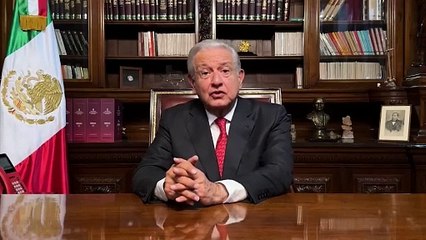 Download Video: López Obrador festejó triunfo de Sheinbaum en México