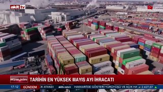 Tarihin en yüksek mayıs ayı ihracatı