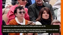 PHOTOS Estelle Denis : Sortie sportive avec Merlin, le fils qu'elle a eu avec Raymond Domenech, à Roland-Garros