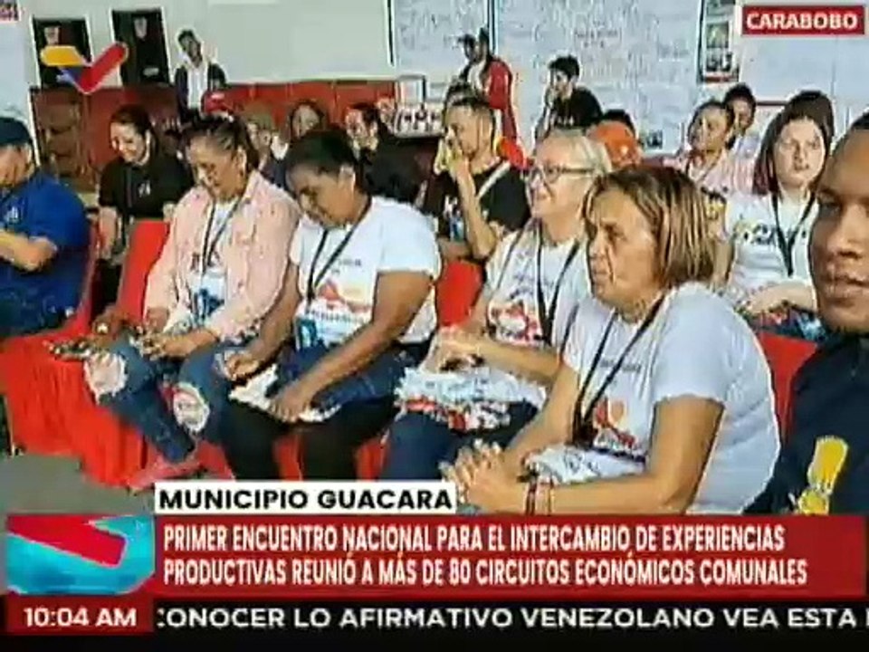 Carabobo | Circuitos comunales participaron en Encuentro Nacional de experiencias productivas