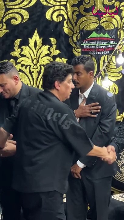 أول ظهور لأحمد خالد صالح وهنادي مهنا في عزاء والدة محمود الليثي بعد شائعة انفصالهما