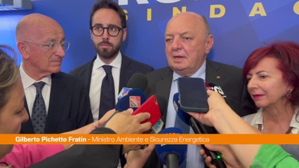 Pichetto Fratin "Nel mix energetico per l'Italia anche il nucleare"