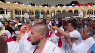 Beginilah Suasana Jemaah Haji Indonesia Melaksanakan Umrah Sunah di Masjidilharam