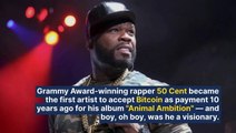 Rapper 50 Cent Accepted Bitcoin For His Album 'Animal Ambition' 10 Years Ago: Here's How Much He Earned In Crypto And What It's Worth Now