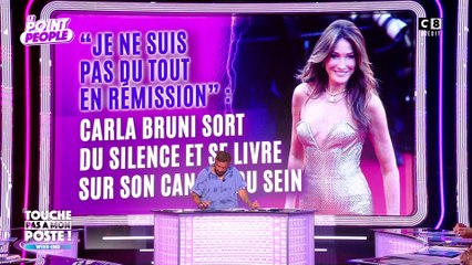 Carla Bruni sort du silence et se livre sur son cancer du sein !