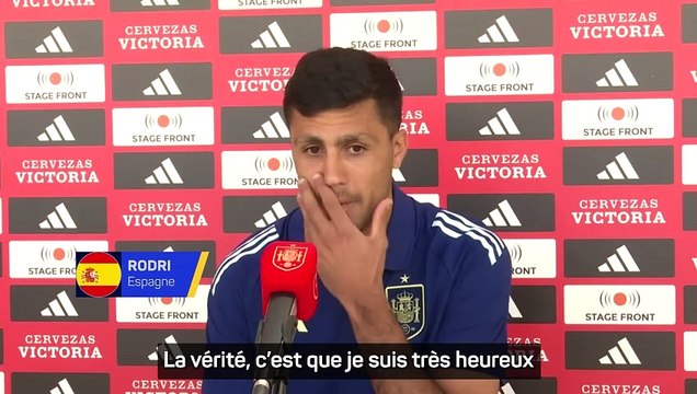 Rodri heureux pour ses compatriotes du Real Madrid