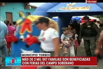 Download Video: Táchira | Feria del Campo Soberano benefició a más de 2.500 familias del mcpio. Torbes