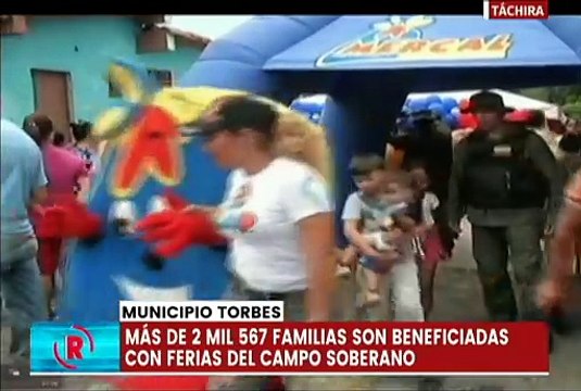 Táchira | Feria del Campo Soberano benefició a más de 2.500 familias del mcpio. Torbes
