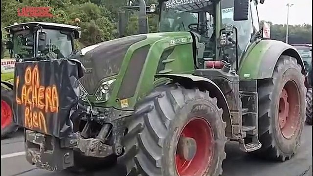Francia, proteste degli agricoltori: bloccata l'autostrada al confine con la Spagna