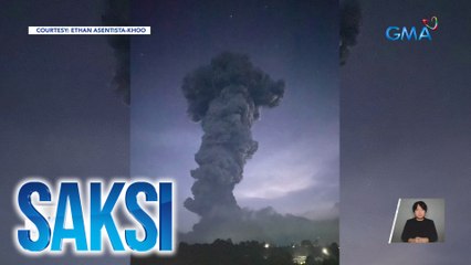 Bulkang Kanlaon, itinaas sa alert level 2 | Saksi