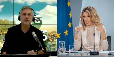 Colosal troleo de Carlos Alsina a la 'educada' Yolanda Díaz: "Fía su campaña 'a la mierda'"