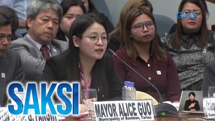 Bamban Mayor Alice Guo at 2 iba pa, pinatawan ng 6 na buwang suspensyon | Saksi