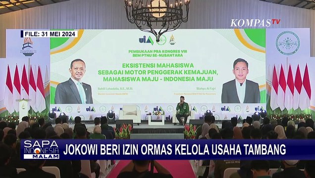 Ini Kata Bahlil soal Presiden Jokowi Beri Izin Ormas Kelola Usaha Tambang