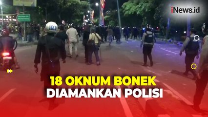 Polisi Tangkap 18 Oknum Bonek yang Adang Suporter Persib di Suramadu
