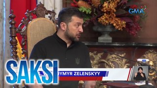 Saksi Part 2: Ukrainian President Zelenskyy in PH; Pinagbabaril ng kabaro; Mga PDL na tumakas sa SJDM