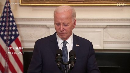 Watch Biden React to Trump Blaming Him For Hush-Money Trial Conviction