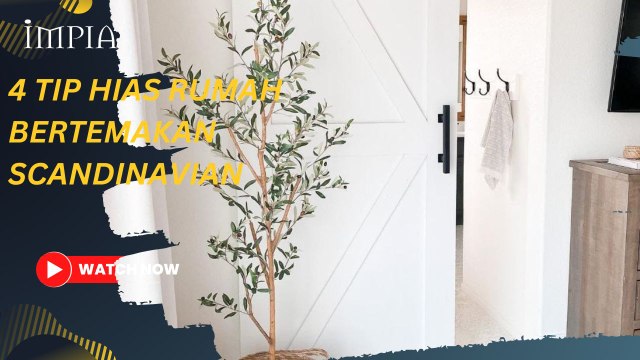 4 Tip Hias Rumah Bertemakan Scandinavian