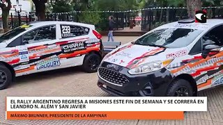 El Rally Argentino regresa a Misiones este fin de semana y se correrá en Leandro N. Além y San Javier