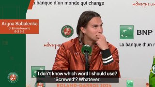 French Open schedule is 'screwed' - Sabalenka