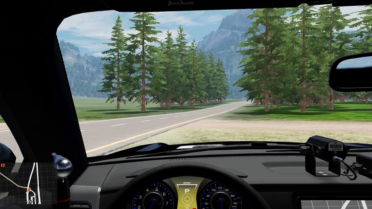 BeamNG Drive | Wrong-Way Sunburst Pursuit