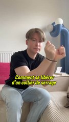 Comment se libérer d’un collier de serrage ⛓️‍