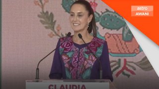 Claudia Sheinbaum isytihar kemenangan dalam pilihan raya presiden Mexico