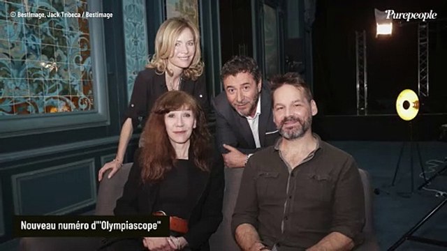 PHOTOS Virginie Lemoine face à Bernard Montiel pour évoquer un sujet qui lui tient très à coeur dans Olympiascope