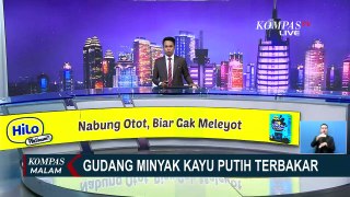 Gudang Minyak Kayu Putih di Gunungkidul Terbakar