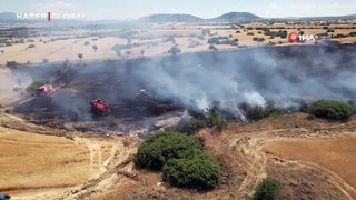 Manisa'da yangın paniği! Üç ayrı noktada birbiri ardına çıktı