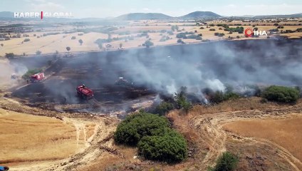 Manisa'da yangın paniği! Üç ayrı noktada birbiri ardına çıktı