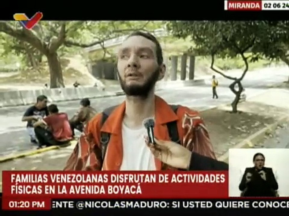 Mirandinos disfrutan de actividades físicas y recreativas en la Av. Boyacá los días domingos