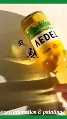  VS ❄️ #art #shorts #satisfying #painting