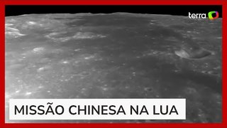 Vídeo mostra pouso de sonda espacial chinesa no lado oculto da Lua