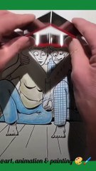  VS ❄️ #art #shorts #satisfying #painting