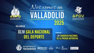 Valladolid, sede de la Gala Nacional del Deporte en 2025