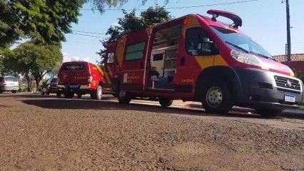 Idosa é socorrida por equipes do Siate após desmaiar no Alto Alegre