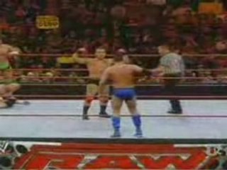 RAW 07/04/08: Santino & Carlito Vs Hardcore Holly & Cody