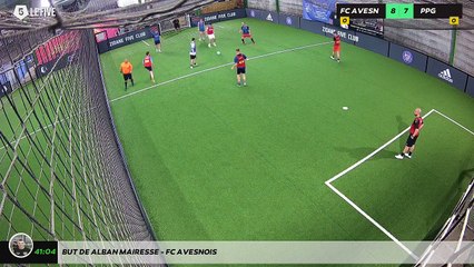 But de Alban Mairesse - FC AVESNOIS