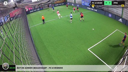 But de Adrien  Beauchamp  - FC AVESNOIS