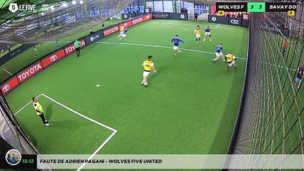 Faute de Adrien PAGANI - WOLVES FIVE UNITED