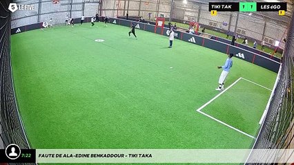 Faute de Ala-Edine Benkaddour - Tiki Taka