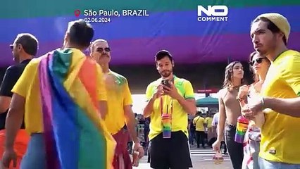 LGBTQ-Pride-Parade: Sao Paolo erstrahlt in Regenbogenfarben
