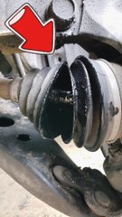 CV joint axle installation