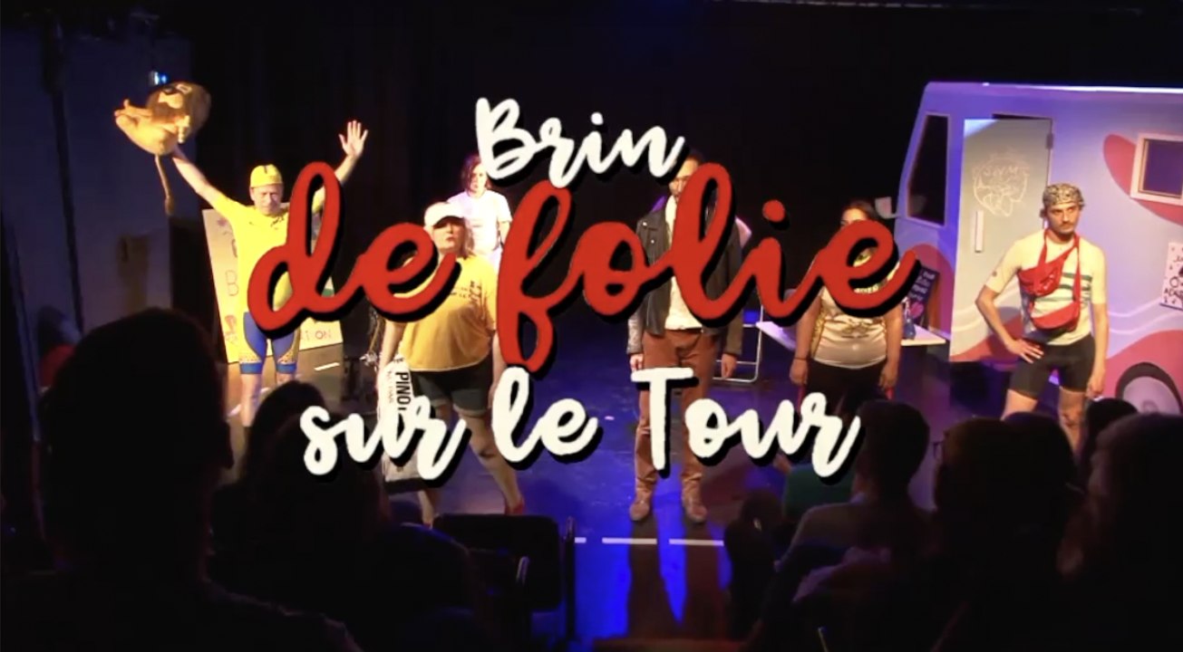 Cyclisme - Théâtre 2024 - "Brin de Folie sur le Tour" tous les mardi de juin à Paris au Petit Gymnase
